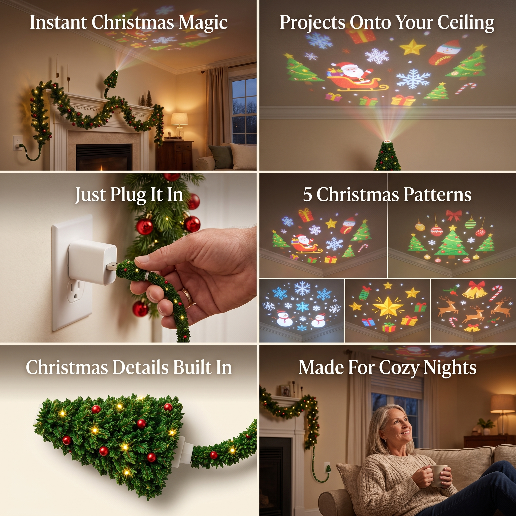 MerryNest™ Projector